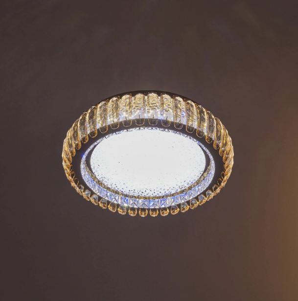 Плафон Chiffon, златен, led 120w, 3000-6000k, 4258/r45 gd