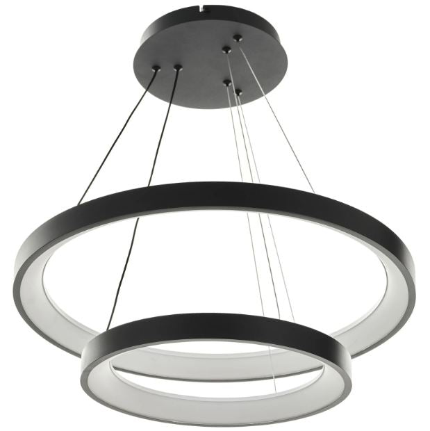 Полилей със смарт управление Maple, черен, led 37W, 2776lm, 3000-6000k, 4005 bk