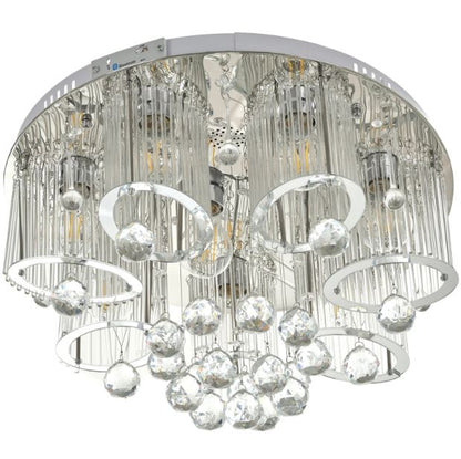 Плафон Dream, хром, 7xE27+led 9w, 3085/50 CH