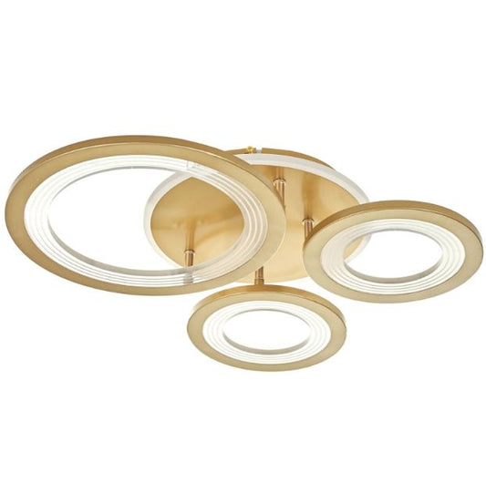 Плафон Cassiopeia със смарт управление, златен, led 96w, 9600lm, 3000-6000k,2815GD/3T