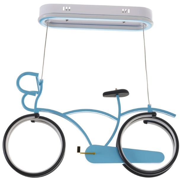 Полилей Wheels, син, 3000k-4000k-6000k, led 42w, 2649 bl