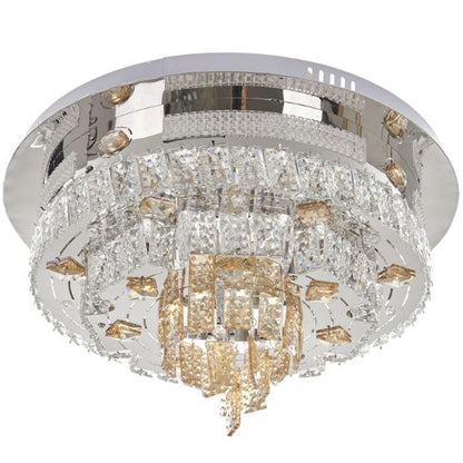 Плафон Telde, хром, led 50w, RGB, 2700-6000k, 2850/50