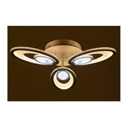 Плафон issa, бял, led 80w, 3000K-4000K-6000K, 2486/80W