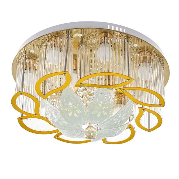 Плафон Chimera, златен, led RGB 10xe27, 3084/50 gd