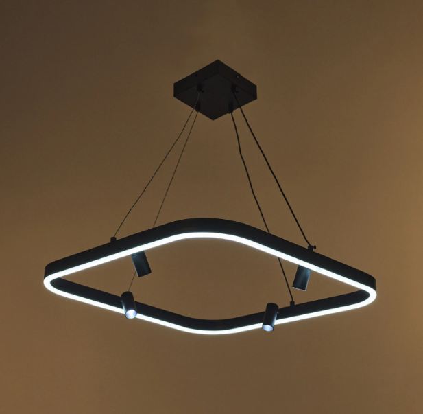 Полилей Aiden със смарт управление, черен, led 98w, 3000-6000k, 2809BK/60T