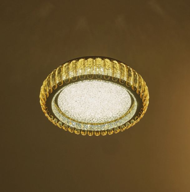 Плафон Chiffon, златен, led 120w, 3000-6000k, 4258/r45 gd