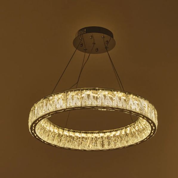 Полилей Cristalflow, хром, led 98w, 3000-6500k, 4279/500 CH