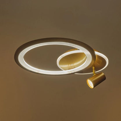 Плафон Cassiopeia със смарт управление, златен, led 69w, 6900lm, 3000-6000k, 2815GD/1+1