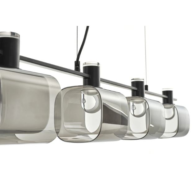 Полилей Nouvelle, черен, led 24w, 4000k, 2804L/4 BK