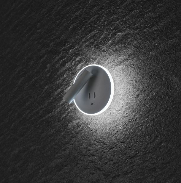 Спот La Rochelle с usb C, бял, led 11w, 3000k+4000к, 3066 swh