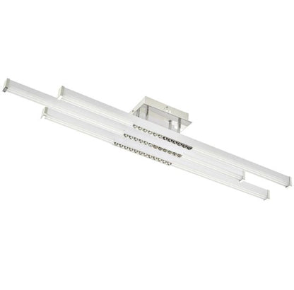 Плафон Scordia със смарт управление, хром, led 66w, 3000-6000k, 3054/3 CH