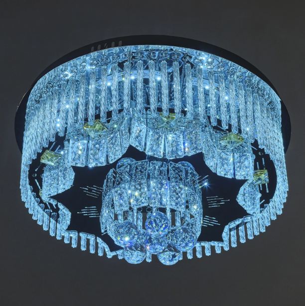 Плафон Gran Canaria, хром, led RGB, 70w, 2700-6000k, 2851/60