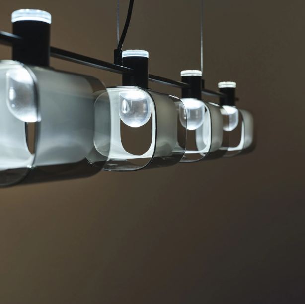 Полилей Nouvelle, черен, led 24w, 4000k, 2804L/4 BK