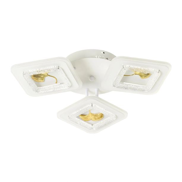 Плафон shine, бял, led 96w, 3000K-4000K-6000K, 2488/96W