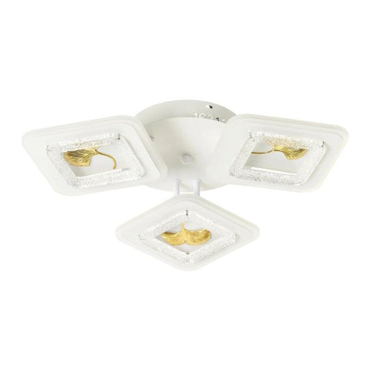 Плафон shine, бял, led 96w, 3000K-4000K-6000K, 2488/96W