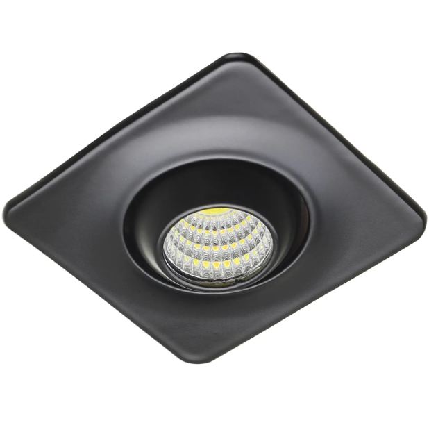 Луна за вграждане Cosmo, черен, led 3w, 3000-6000k, 4117/S BK