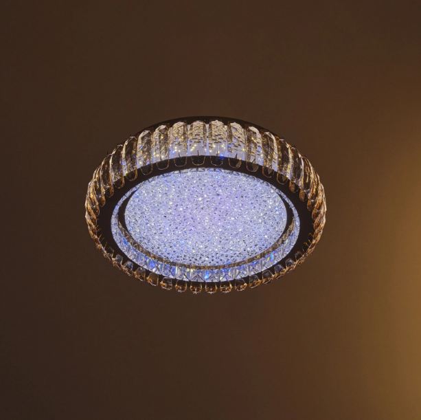 Плафон Chiffon, златен, led 120w, 3000-6000k, 4258/r45 gd