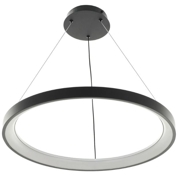 Полилей със смарт управление Maple, черен, led 37W, 2700lm, 3000-6000k, 4004 bk