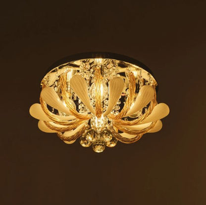 Плофон Namib, злато, 4xE27+led 9w, 3081/40 GD