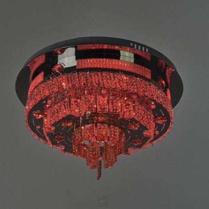 Плафон Telde, хром, led 50w, RGB, 2700-6000k, 2850/50