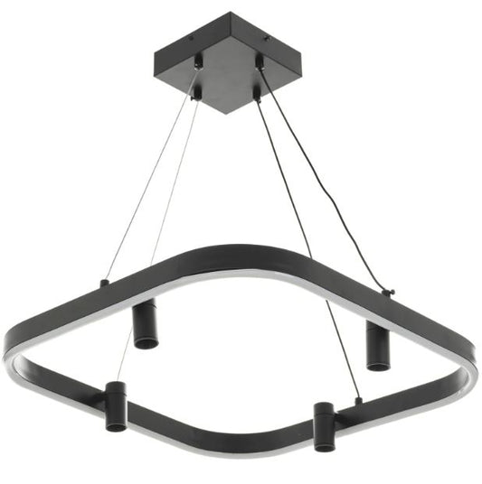 Полилей Aiden със смарт управление, черен, led 84w, 3000-6000k, 2809BK/50T