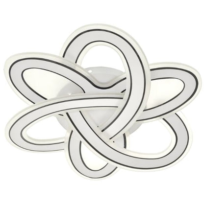 Плафон Carnation, бял, led 3000-6000k, 2742t