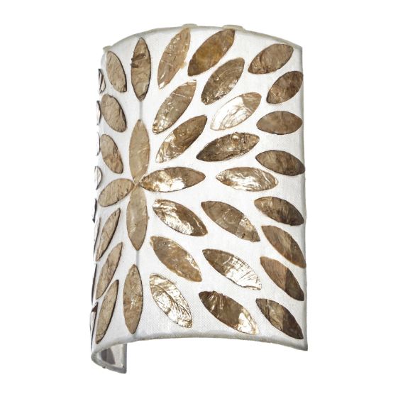 Аплик от седеф, златист, 1x40w, eli 34/1w gd