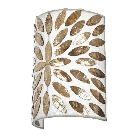 Аплик от седеф, златист, 1x40w, eli 34/1w gd