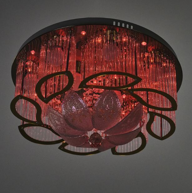 Плафон Chimera, златен, led RGB 10xe27, 3084/50 gd