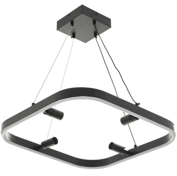 Полилей Aiden със смарт управление, черен, led 84w, 3000-6000k, 2809BK/50T
