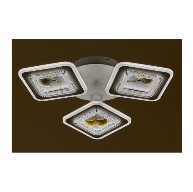 Плафон shine, бял, led 96w, 3000K-4000K-6000K, 2488/96W