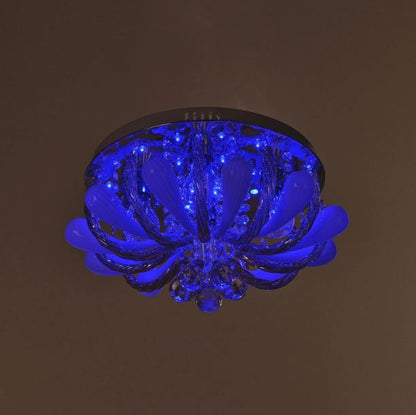 Плофон Namib, хром, 4xE27+led 9w, 3081/40 CH