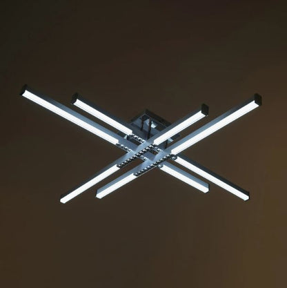 Плафон Scordia със смарт управление, хром, led 100w, 3000-6000k, 3054/4 CH