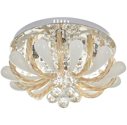 Плофон Namib, хром, 4xE27+led 9w, 3081/40 CH