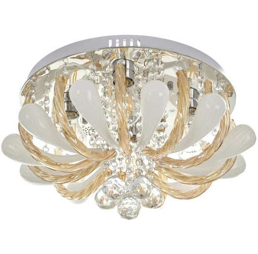 Плофон Namib, хром, 4xE27+led 9w, 3081/40 CH