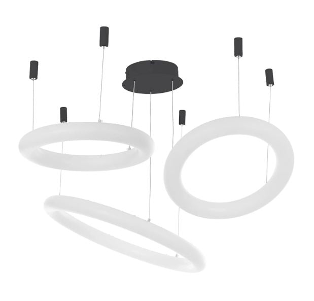 Полилей roller, черен, led 84w, 4000k-3000k, 2262 bk