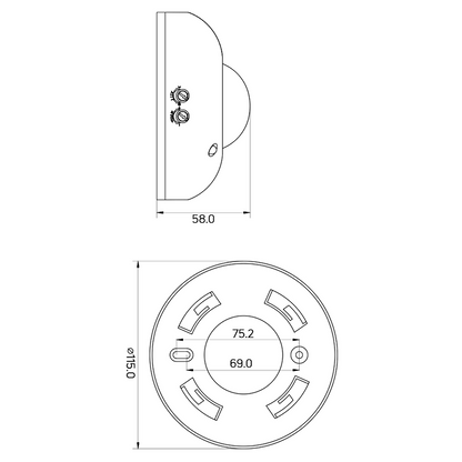 Сензор за движение за външен монтаж / SDVM
