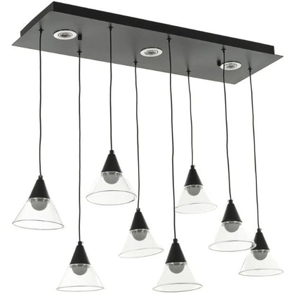 Полилей Lizzie, черен, led 40w, 3000-6000k, 4231/8L BK