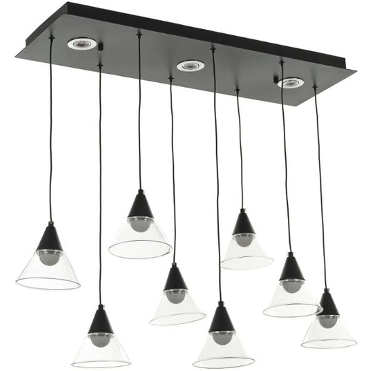 Полилей Lizzie, черен, led 40w, 3000-6000k, 4231/8L BK