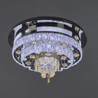 Плафон Telde, хром, led 50w, RGB, 2700-6000k, 2850/50