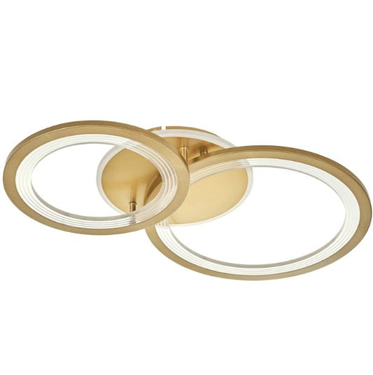 Плафон Cassiopeia със смарт управление, златен, led 92w, 9200lm, 3000-6000k,2815GD/2T