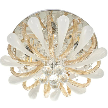 Плофон Namib, хром, 4xE27+led 9w, 3081/40 CH