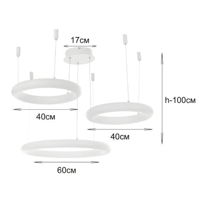 Полилей roller, черен, led 84w, 4000k-3000k, 2262 bk