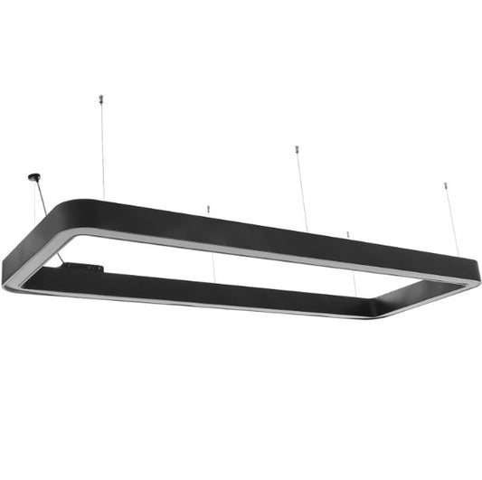 Smart Осветително тяло Dome, черен, led 160w, 3000-6000k, 2983t/200