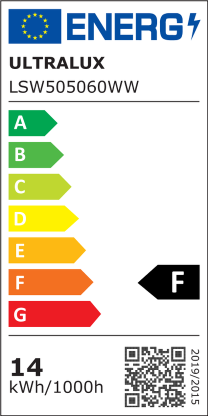 LED лента, 13.5W/m, 6500K, 12V DC, SMD5050, 60 LEDs/m/NG5060W
