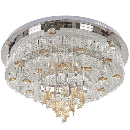 Плафон Telde, хром, led 70w, RGB, 2700-6000k, 2850/60