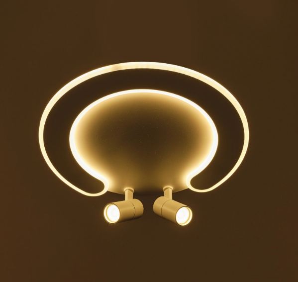 Плафон Evora със смарт управление, бял, led 80w, 3000-6000k, 2827T