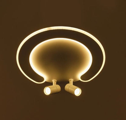 Плафон Evora със смарт управление, бял, led 80w, 3000-6000k, 2827T