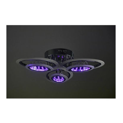 Плафон Peony, хром, led 57w, 4000k, 2309