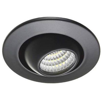 Луна за вграждане Cosmo, черен, led 3w, 3000-6000k, 4117/R BK